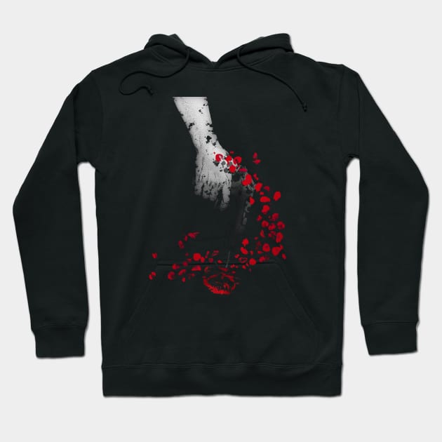 Rose&Gun Hoodie by stingi